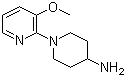 structure of CAS# 902837-16-5, 1-(3-甲氧基-2-吡啶基)-4-哌啶胺