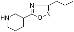 CAS 登录号：902837-18-7, 3-(3-丙基-1,2,4-恶二唑-5-基)哌啶