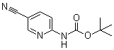 structure of CAS# 902837-44-9, 2-(叔丁氧羰基氨基)-5-氰基吡啶