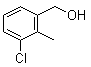3-氯-2-甲基苯甲醇分子结构 (CAS 90369-75-8)