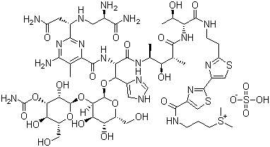 structure of CAS# 9041-93-4, Bleomycin sulfate