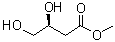 structure of CAS# 90414-36-1, (S)-3,4-Dihydroxybutyric acid methyl ester
