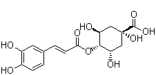 CAS 登录号：905-99-7, 隐绿原酸, 4-咖啡酰奎宁酸