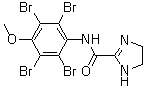CAS 登录号：905105-89-7, 4,5-二氢-N-(2,3,5,6-四溴-4-甲氧基苯基)-1H-咪唑-2-甲酰胺