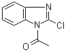structure of CAS# 90533-07-6, 1-乙酰基-2-氯苯并咪唑