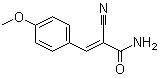 CAS # 905454-14-0, 2-Cyano-3-(4-methoxyphenyl)-2-propenamide radical ion(1-)