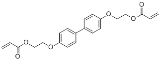 CAS # 90549-12-5, 2,2'-(1,1'-biphenyl-4,4'-dioxy)diethyl diacrylate