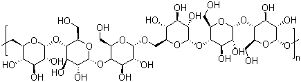 structure of CAS# 9057-02-7, 普鲁兰多糖