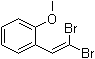 CAS # 90585-32-3, 1-(2,2-Dibromoethenyl)-2-methoxybenzene