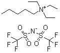 CAS 登录号：906478-91-9, 三乙基戊基铵二(三氟甲基磺酰基)亚胺盐