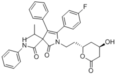 structure of CAS# 906552-19-0, 阿托伐他汀吡咯烷酮内酯