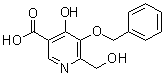 CAS 登录号：906657-91-8, 4-羟基-6-(羟基甲基)-5-(苯基甲氧基)-3-吡啶羧酸