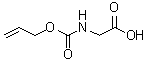 structure of CAS# 90711-56-1, N-(烯丙氧羰基)甘氨酸