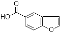 structure of CAS# 90721-27-0, 1-苯并呋喃-5-甲酸
