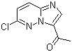 structure of CAS# 90734-71-7, 3-乙酰基-6-氯咪唑并[1,2-b]哒嗪