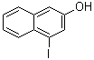 structure of CAS# 90800-21-8, 4-碘-2-萘酚