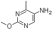 structure of CAS# 908099-97-8, 2-甲氧基-4-甲基-5-嘧啶胺