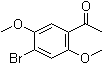 structure of CAS# 90841-64-8, 4'-溴-2',5'-二甲氧基苯乙酮