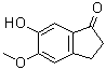 CAS 登录号：90843-62-2, 2,3-二氢-6-羟基-5-甲氧基-1H-茚-1-酮