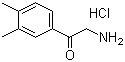 CAS # 90874-60-5, 2-Amino-1-(3,4-dimethylphenyl)ethanone hydrochloride