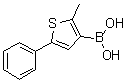 CAS 登录号：909103-23-7, 2-甲基-5-苯基噻吩-3-基硼酸
