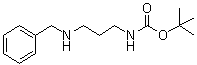 structure of CAS# 90914-08-2, 3-苯基甲基氨基丙基氨基甲酸叔丁酯