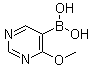 structure of CAS# 909187-37-7, (4-Methoxypyrimidin-5-yl)boronic acid