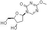 CAS 登录号：909402-26-2, 1-(2-脱氧-beta-D-赤式-呋喃戊糖基)-4-甲氧基-1,3,5-三嗪-2(1H)-酮