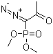 structure of CAS# 90965-06-3, (1-重氮基-2-氧代丙基)膦酸二甲酯