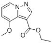 structure of CAS# 909717-95-9, 4-甲氧基吡唑并[1,5-a]吡啶-3-甲酸乙酯