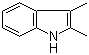 structure of CAS# 91-55-4, 2,3-Dimethylindole