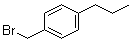 structure of CAS# 91062-39-4, 4-Propylbenzyl bromide
