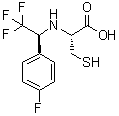 CAS 登录号：910866-66-9, N-[(1S)-2,2,2-三氟-1-(4-氟苯基)乙基]-L-半胱氨酸