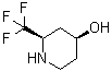 CAS 登录号：911298-14-1, rel-(2R,4S)-2-(三氟甲基)-4-哌啶醇