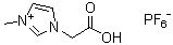 CAS # 911430-08-5, 1-(Carboxymethyl)-3-methyl-1H-imidazolium hexafluorophosphate