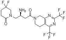 structure of CAS# 911637-19-9, 吉格列汀