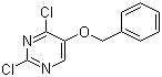 structure of CAS# 91183-17-4, 2,4-二氯-5-苄氧基嘧啶