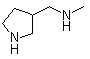 CAS # 91187-81-4, 3-Methylaminomethylpyrrolidine, N-Methyl-3-pyrrolidinemethanamine
