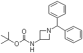 CAS 登录号：91189-18-3, 1-二苯甲基氮杂环丁烷-3-氨基甲酸叔丁酯