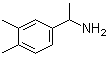 structure of CAS# 91251-29-5, alpha,3,4-三甲基苄胺