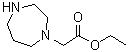 CAS # 913645-28-0, Hexahydro-1H-1,4-diazepine-1-acetic acid ethyl ester, (Homopiperazin-1-yl)acetic acid ethyl ester
