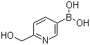 structure of CAS# 913835-98-0, 6-(羟甲基)吡啶-3-硼酸