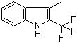 structure of CAS# 913955-35-8, 3-甲基-2-(三氟甲基)吲哚