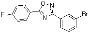CAS # 914212-32-1, 3-(3-Bromophenyl)-5-(4-fluorophenyl)-1,2,4-oxadiazole