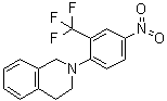 CAS # 914348-89-3, 1,2,3,4-Tetrahydro-2-[4-nitro-2-(trifluoromethyl)phenyl]isoquinoline
