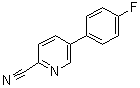 structure of CAS# 914349-75-0, 5-(4-氟苯基)-2-吡啶甲腈