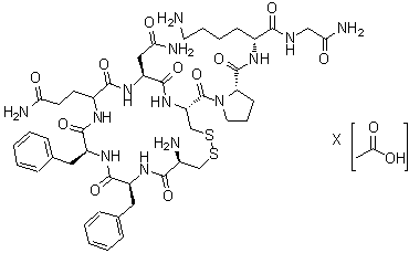 CAS 登录号：914453-97-7, 苯赖加压素乙酸盐