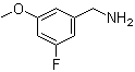 structure of CAS# 914465-85-3, 3-Fluoro-5-methoxybenzenemethanamine