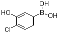structure of CAS# 915201-06-8, (4-Chloro-3-hydroxyphenyl)boronic acid