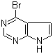 structure of CAS# 916213-53-1, 4-溴-7H-吡咯并[2,3-d]嘧啶